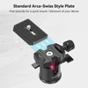 SMALLRIG Mini Tripod Tabletop Tripod with 360° Ball Head and