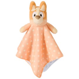 GUND Bingo Sustainably Soft Plush Lovey, Made with Recycled Materials, Baby Blanket with Stuffed Animal, Orange, 13”
