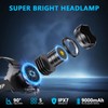 AMAKER LED Rechargeable Headlamp, High Lumens Super Bright with 5