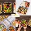 CHEF ROYALE 25 x Aluminium Foil Containers with Lids -