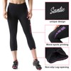 Santic Cycling Shorts Women 3D Padded 3/4 Bike Shorts Bicycle