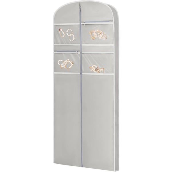 72" Garment Bag for Travel for Hanging Clothes Storage Hanging