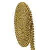 PH PandaHall 27.3 Yards Golden Braid Tirm for Sewing, 1/2