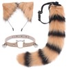 DRESHOW Cat Ears and Wolf Fox Tail Set Neck Choker