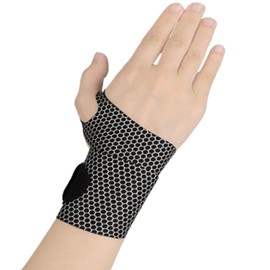 Wdlife 手首 サポーター 腱鞘 関節 固定親指付け根サポータ 超薄型 軽量 吸汗速乾通気やわらかい保護 怪我防止 手首用サポーター超薄型 軽量 吸汗速乾 スポーツ 家事 育児 パソコン/スマホ操作 男女兼用 (ブラック)手首用