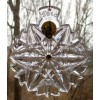 WATERFORD Crystal 2014 Snowflake Wishes Peace Christmas Ornament 4th Ed
