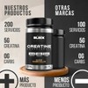 Black Supplements Creatina Monohidratada 1kg 200 Servs