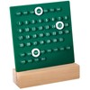 Wooden Kids Calendar DIY Hand Operated Develop Planning Skills Perpetual