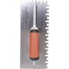 MARSHALLTOWN Euro Notched Trowel, 11 x 4 1/2 tempered steel