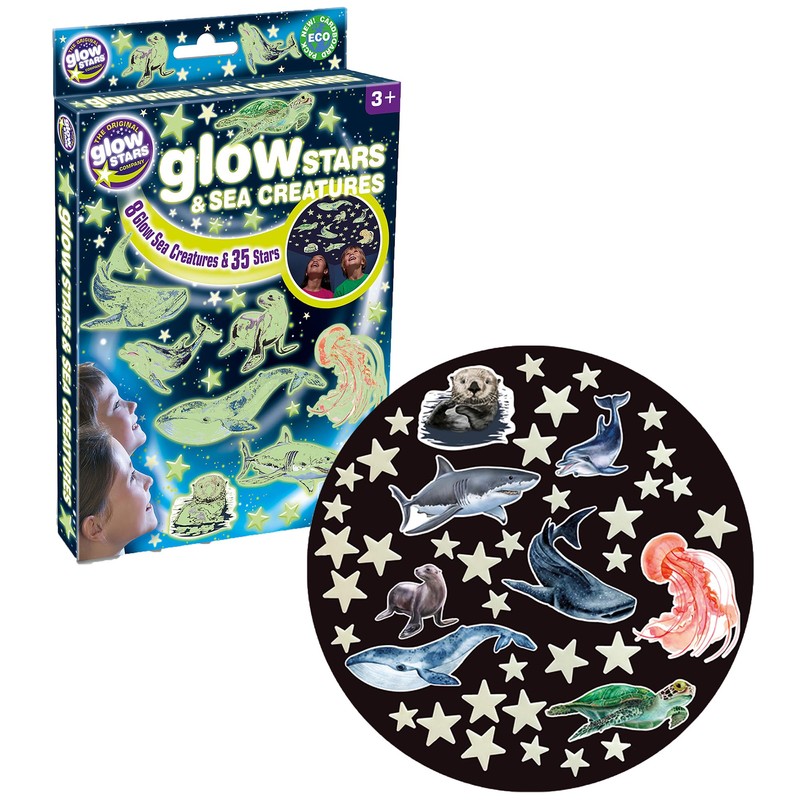 The Original Glowstars Company Glow Stars & Sea Creatures,