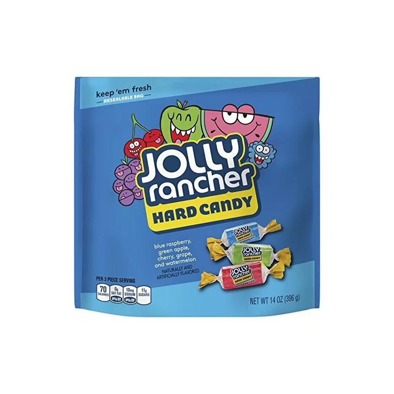 JOLLY RANCHER Hard Candy, Assorted, 14 Ounce (1-Bag)
