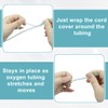 10 Pack Oxygen Tube Support Crimp Straightener for Portable Oxygen