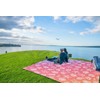 WEKAPO Beach Blanket Waterproof Sandproof & Sand-Free Beach Mat with