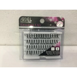 Ardell Lot 10 Ardell Duralash double Individual eyelashes Knot Free double flares Long