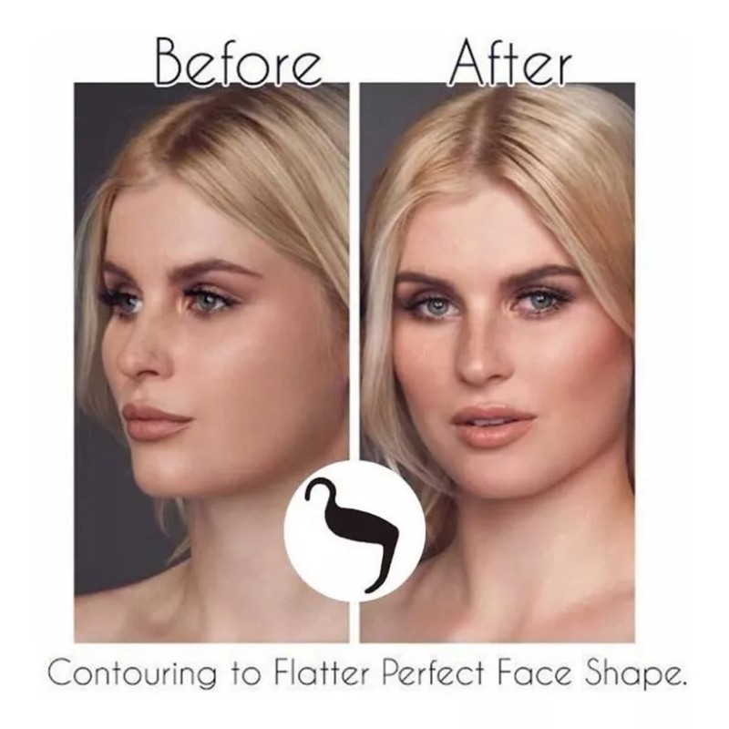Dolores Paleta Sombra Contorno Tints Rubor Ahumados Facial Aplicador