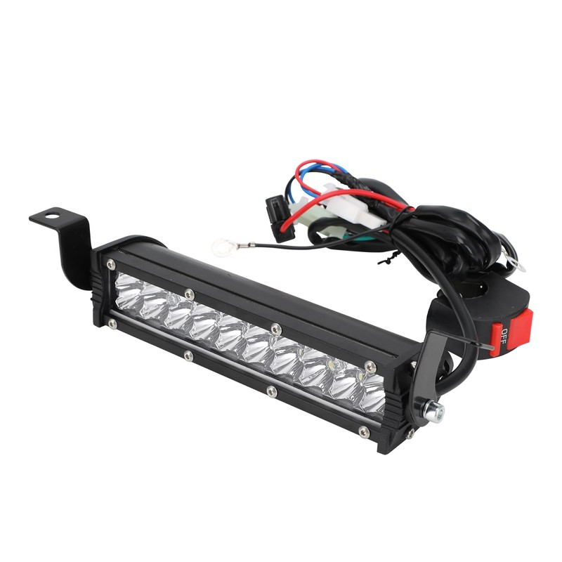 Dirt Bike Light Bar,60W 2500LM Motorcycle Headlight Light Bar Plug-Play