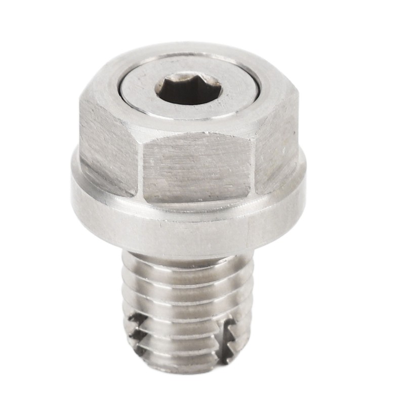 Piggyback Oil Drain Plug Stainless Steel Oversize Self Tapping Oil