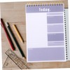 Tofficu Portable Weekly Planner Notebook to Do List Memo Pad
