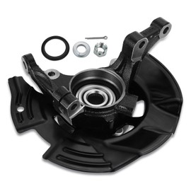 DNA MOTORING Front Left Driver Side Loaded Knuckle Assembly Compatible with Hyundai Sonata 2011-2013,w/o Sport Suspension. w/ 27 Splines, OEM-KNCK-025-L