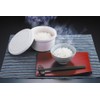 Toserum Ceramic Ohitsu-kun, White, 1 Combination, S-41W