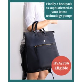 IDAHO JONES Wearable Breast Pump Bag with Cooler, Pumping Backpack - Fits Momcozy, Elvie, Willow, Momcozy, Medela - For Work and Travel