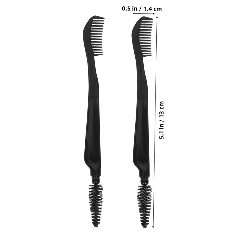 BIUDECO Dense Lash Comb Eyebrow Brush Set 10pcs Makeup Tool