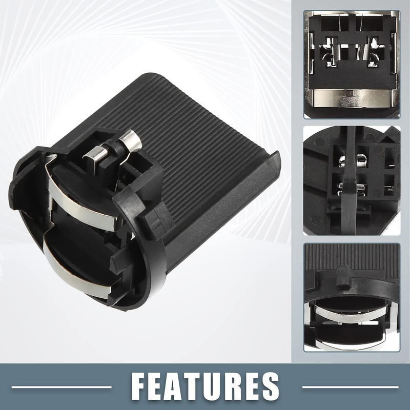 A ABSOPRO Car Headlight Headlamp Bulb H7 Socket Adapter No.5K0941109C