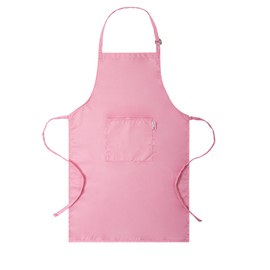 Zihuatailer Kids Apron for Baking, Children's Chef Apron with Pockets for Boys and Girls Aged 5-12, Pink
