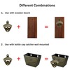 Luwanburg 15 PCS Vintage Wall Mounted Bottle Opener Bulk Cast