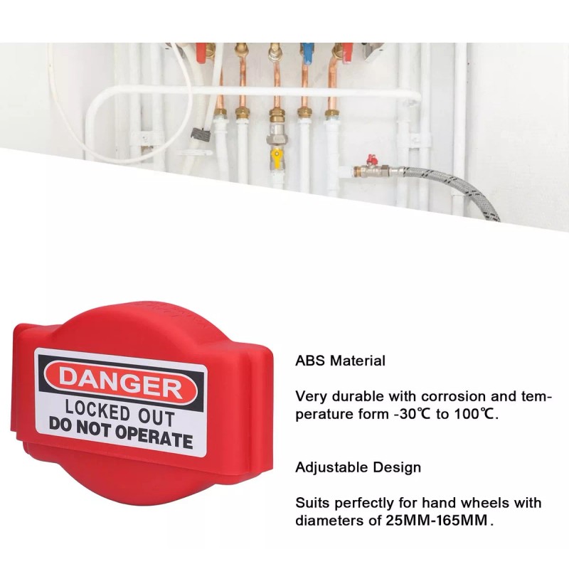 Generic Bloqueo De Válvula Ajustable Para Volante De 25 Mm-165