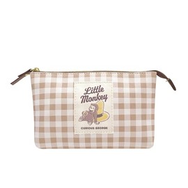 Kamiojapan 211675 Curious George Pen Case, Banana Time