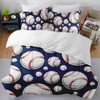 Ssddyes Queen Size Comforter Set, Cool American Baseball Softball Theme,