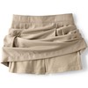 Lands' End School Uniform Girls Solid Pleated Skort Top of