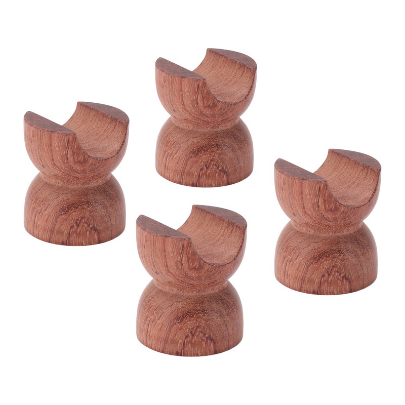 4PCS HiFi Speaker Cable Wire Bracket Wooden Shockproof Insulation HiFi
