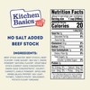 Kitchen Basics Unsalted Beef Stock, 32 oz (Pack of 12)