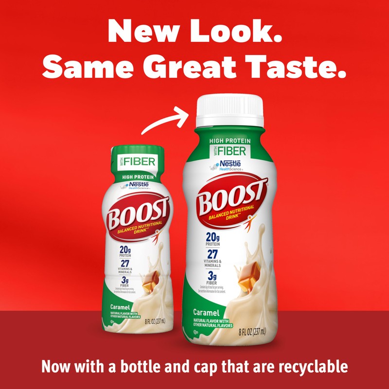 BOOST High Protein with Fiber Ready to Drink Complete Nutritional