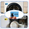 2pcs Double-Sided Black Cat Clean Dirty Dishwasher Magnet