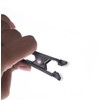 Fokroin Pack of 6 Clothes Pegs, Boot Clips, Tent Clips,