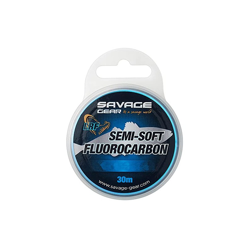 Savage Gear Semi-Soft Fluorocarbon LRF - 30 m Cord, Diameter/Load