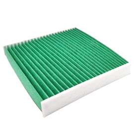 HooMoo Daihatsu Tanto Air Conditioner Filter, L375s, LA600s, L610s, Mira: S, Move, L175s, LA110s, Mira, L275s, Includes Activated Carbon, Replacement Filter, PM2.5 Removal, Exhaust Gas, Antibacterial,