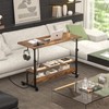 Armocity Height Adjustable Standing Desk with Power Outlets, 39" Manual