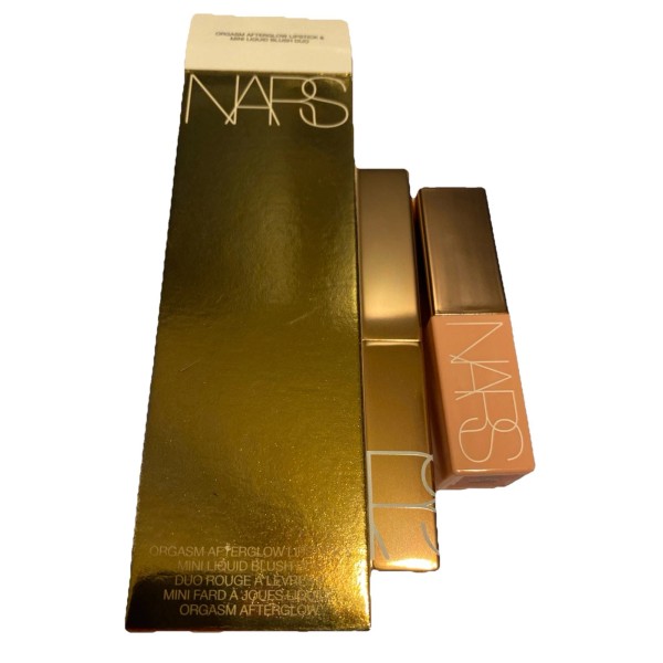 NARS Orgasm Afterglow Lipstick & Mini Liquid Blush Duo Limited