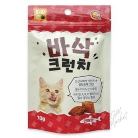 (5 bundles) I’m Cat Crispy Crunch (salmon 70g), 70g / (5개묶음)아임캣 바삭크런치(연어70g), 70g