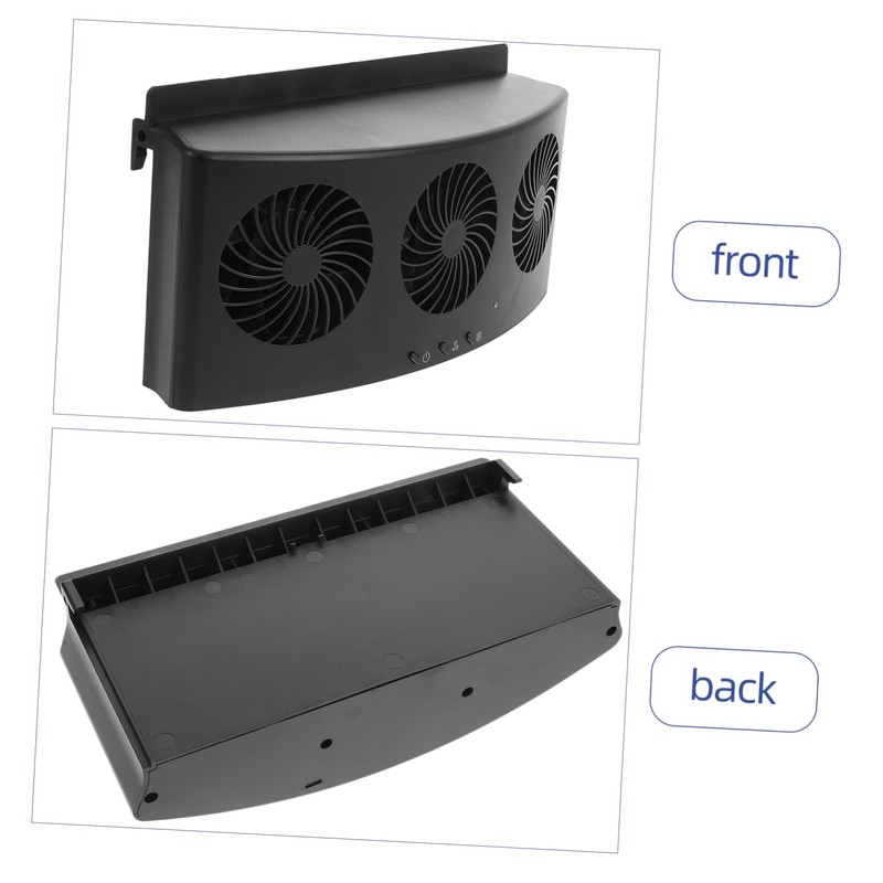LABRIMP Car Window Vent Fan Small Exhaust Cooling Fan for