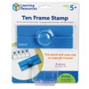 Learning Resources Ten Frame Stamp, Classroom Math Visuals Stamp, 2