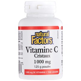 Natural Factors Natural Factors Vitamin C Crystals, 125 GR