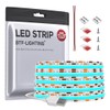 BTF-LIGHTING FCOB COB LED Tape Light USB Light High Density