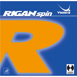 Yasaka Table Tennis Rubber Raigun Spin Back Soft B-86 Black Ultra-thick (MAX) B-86