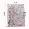 YIRANJIA A6 Pink PVC Ring Binder | Love Ruler &
