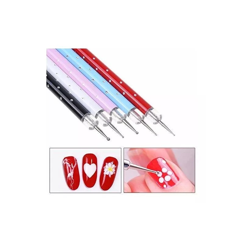 Kare & Kind Herramientas Nail Art - Doble Punta Para